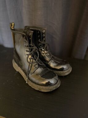 Doc Martin Patent Combat Boots